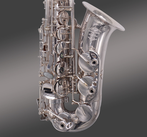 镀银中音萨克斯 镀银中音萨克斯